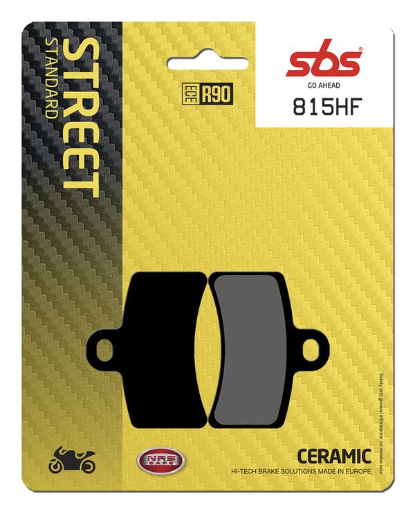 Sbs HF Street Ceramic Organic Brake Pads For Gas Gas PAMPERA 125 2001-2010 815HF