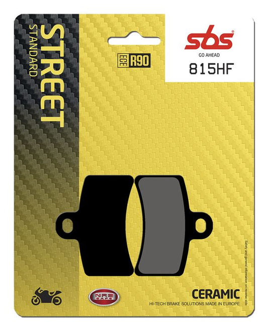 Sbs HF Street Ceramic Organic Brake Pads For Gas Gas PAMPERA 125 2001-2010 815HF