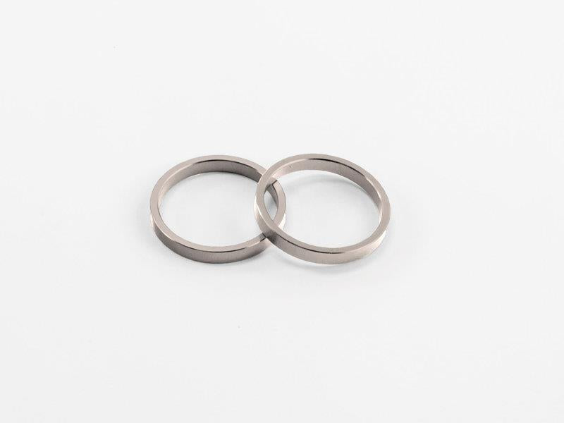 Puig Rings For Short Bar Ends Silver 7015N