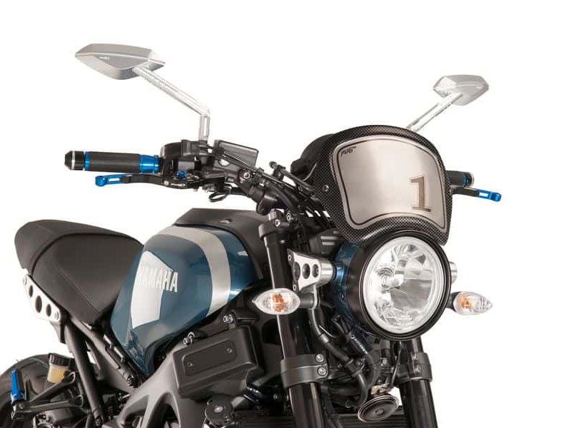 PUIG Retro Fly Screen Carbon Look for Yamaha XSR 900 16-21 9168C