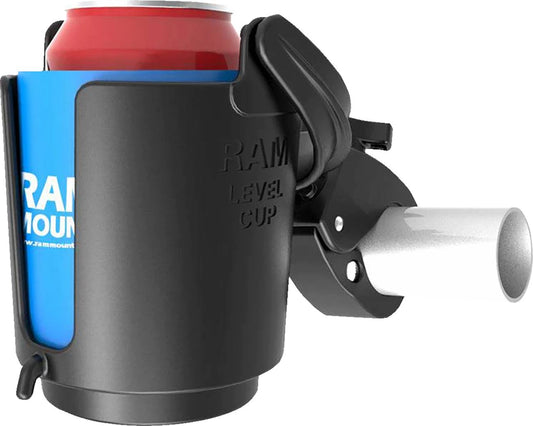 RAM MOUNTS RAM® Tough-Claw™ Mount with Level Cup™ Drink Holder RAM-B-132-400