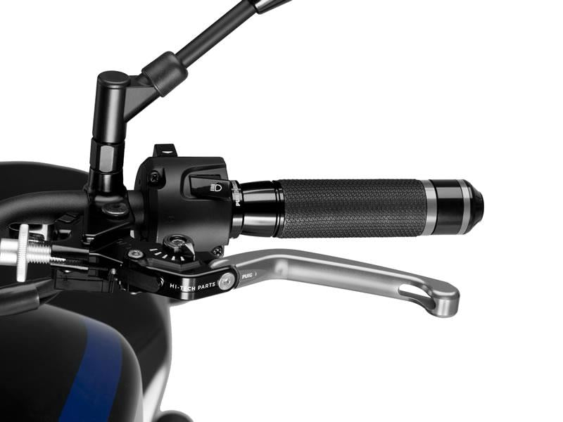 Puig Folding V3 Clutch (Silver Lever With Blue Selector) Black 9770F