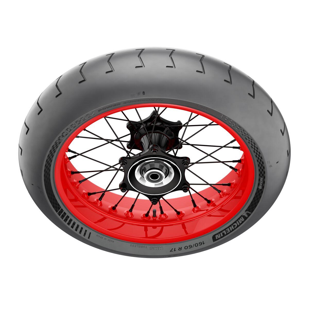 Michelin Power Supermoto Rear Racing Tyre 160/60R17 NHS TL 540164