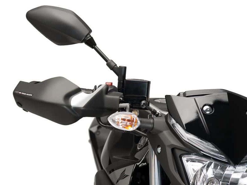 PUIG Handguards Matt Black for Yamaha MT-03 16-25 8897J