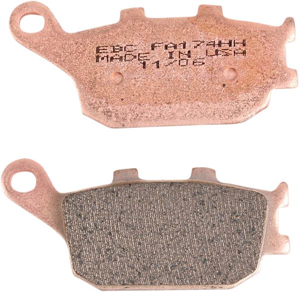 Ebc Sintered "HH" Brake Pads For Honda CRF 1100 L 1991-2026 Copper Alloy FA174HH