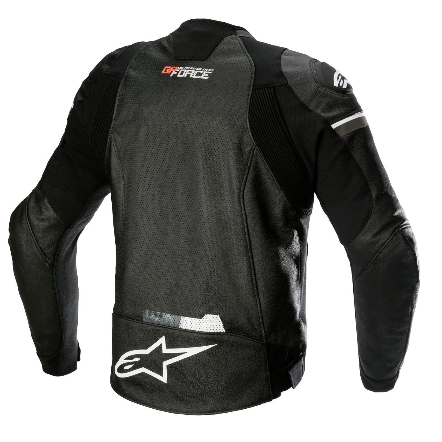 Alpinestars Gp Force Airflow Leather Jacket Black Grey