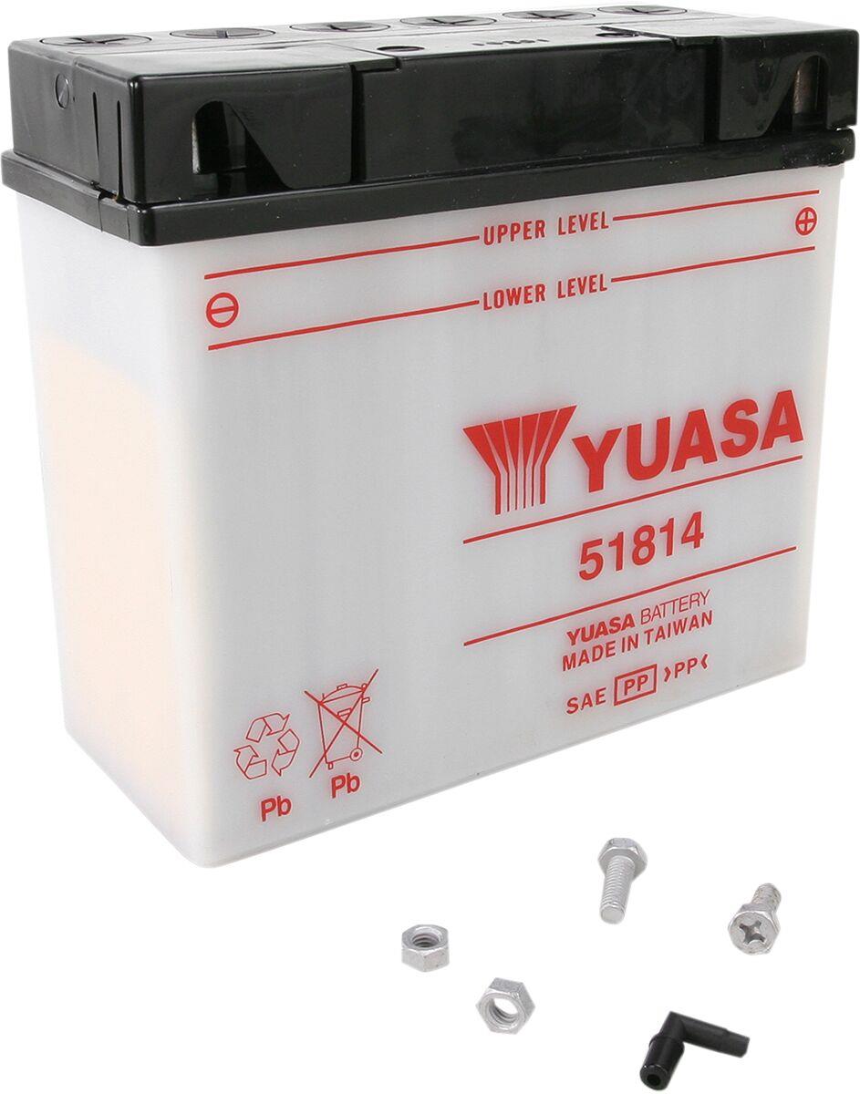 Yuasa Conventional Battery For BMW K 75 S 1969-2013 51814(DC)