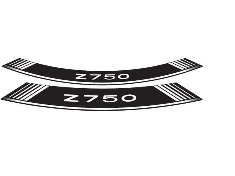 Puig Wheel Rim Stickers White 005NH