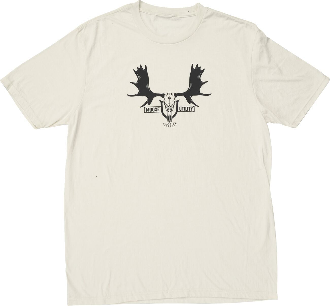 Moose Racing T-Shirt Mud Euro Natural Black