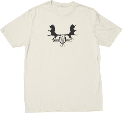 Moose Racing T-Shirt Mud Euro Natural Black