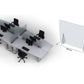 PUIG Desktop Protective Screens 870 x 780mm Clear Universal 20369W