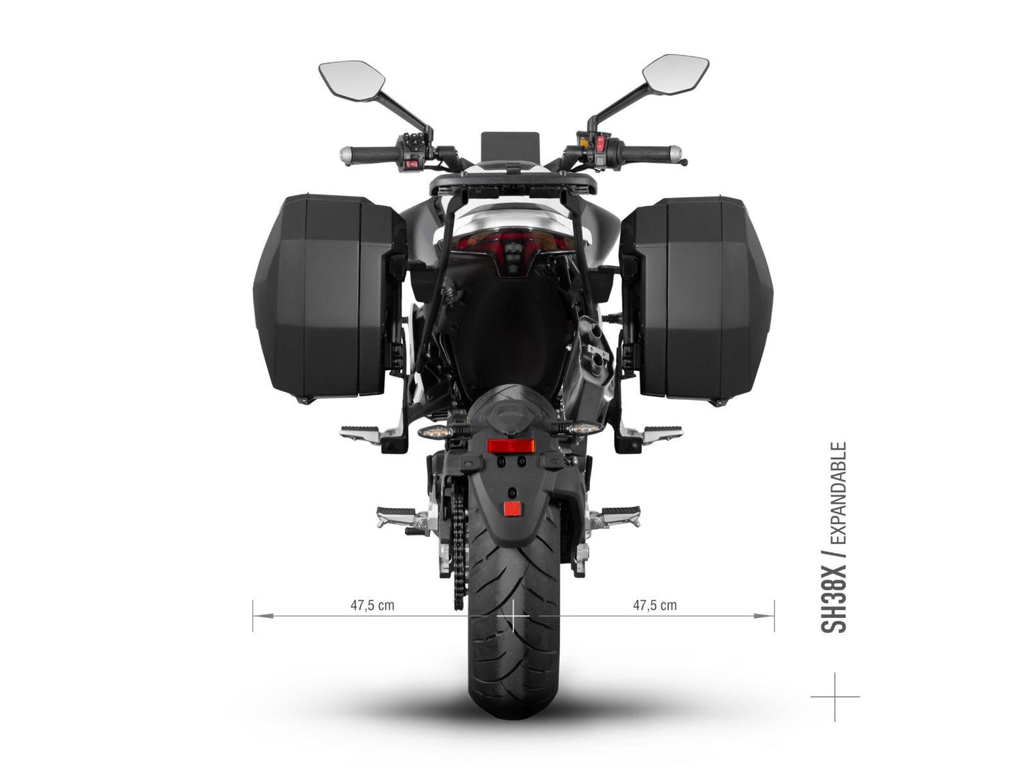 SHAD 3P Pannier Fitting Kit to fit CF Moto 800NK 2023-2025