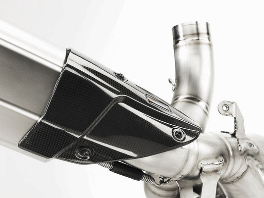 Akrapovic Heat Shield Black CF For Yamaha MT-10 Ducati Multistrada 1200 15-20