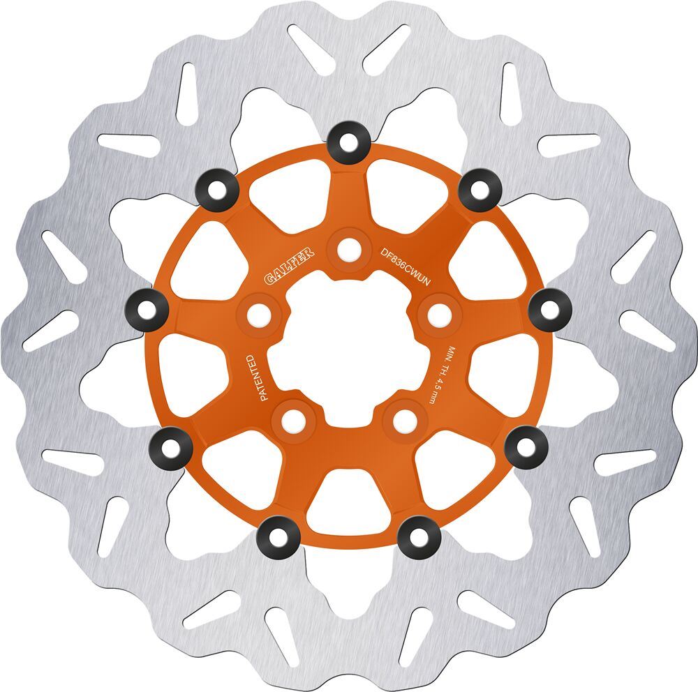 Galfer Wave Brake Rotor For Harley Davidson FLFBS 1868 2008-2024 DF836CWUN