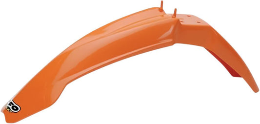 UFO FRONT FENDER KTM 2/4-STROKE (1999-02) ORANGE KT03062-127