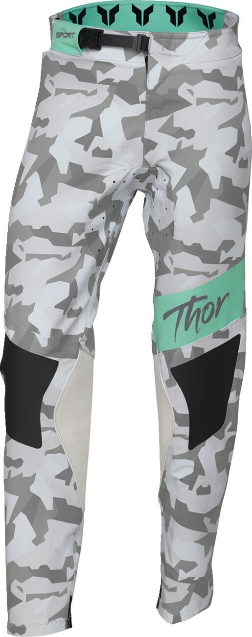 THOR Women's SPORTMODE Shadow MX Pants TEAL 2025 Model