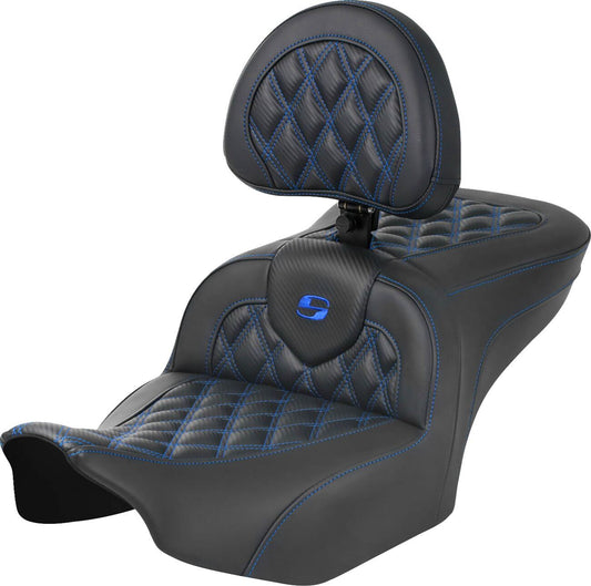 Saddlemen Roadsofa Lattice Stitch Seat For HD FLLTRXSE 1977 23-24 823-07-206B1