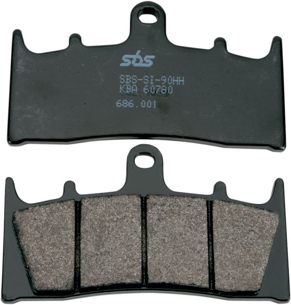 Sbs HS Street Excel Sintered Front Brake Pads For Suzuki GSX 1300 R 93-07 686HS