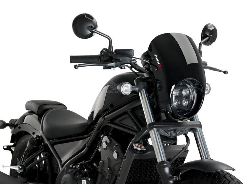 Puig Anarchy Semi Fairing Black 1665C