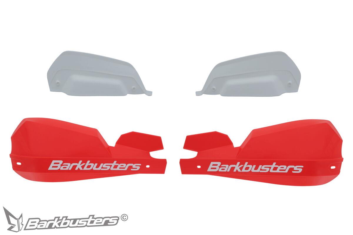 Barkbusters VPS Plastic Guards Red Handguard Kit Impact Protection VPS-203-00-RD