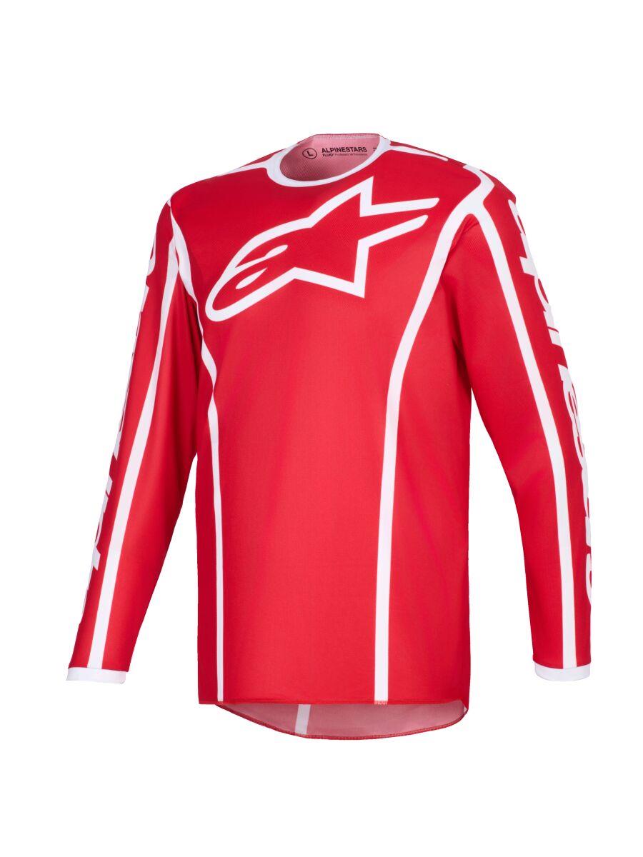 ALPINESTARS Fluid Apex Jersey RED/WHITE 2025 Model