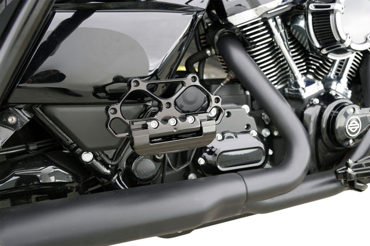 Arlen Ness Diamond Floorboards For Harley FLHRXS 1868 1983-2024 Black Pair 410-058