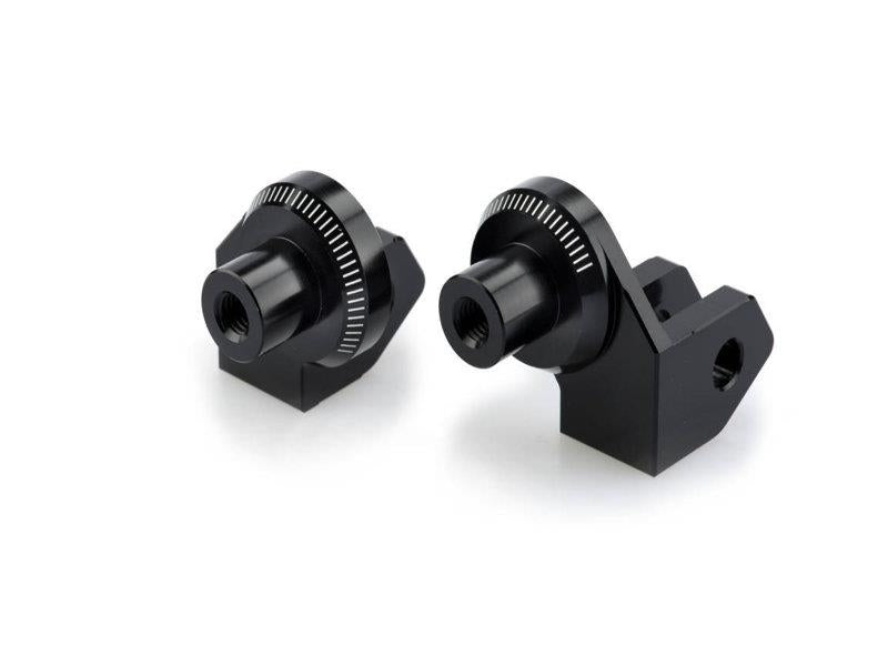 PUIG Footpeg Adaptors Black for Yamaha XV 950/R/Racer 14-20 9615N
