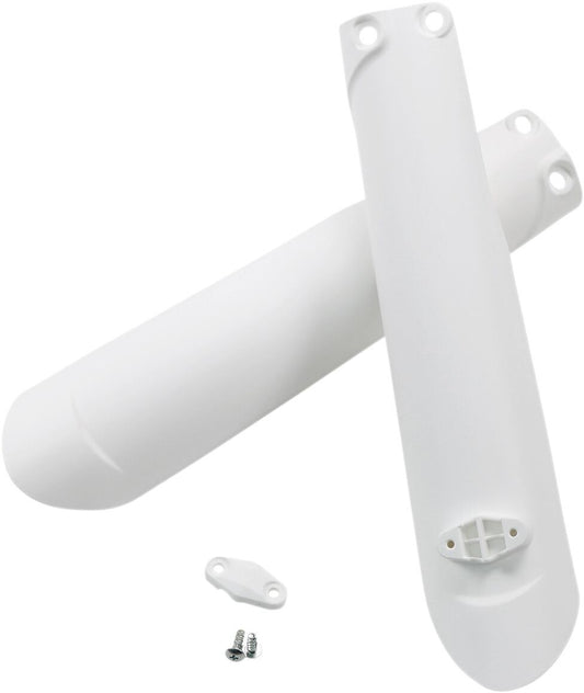 UFO Fork Cover For KTM EXC-F 500 SX-F 250 15-23 White KT04055-042