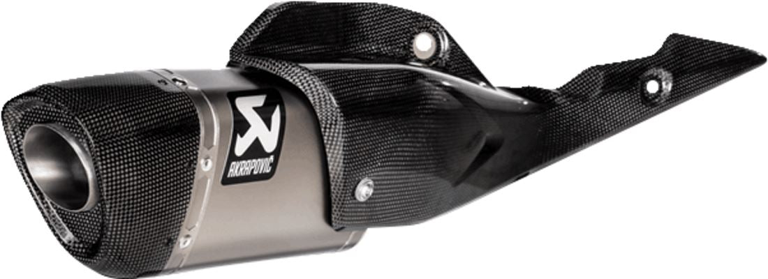Akrapovic Slip-On Line Muffler TI/CF For Suzuki GSX-S 950 21-24 S-S10SO17-HAPT