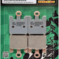 Dp Brakes SDP Sport HH+ Sintered Brake Pads For Kawasaki VN 1600 03-08 SDP942HH+