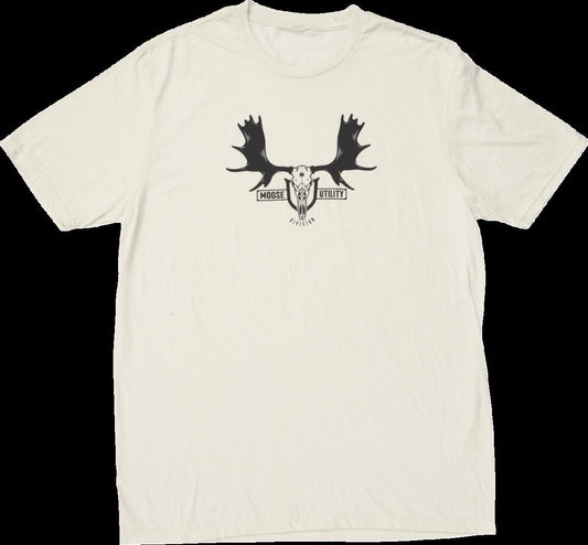 Moose Racing T-Shirt Mud Euro Natural Black