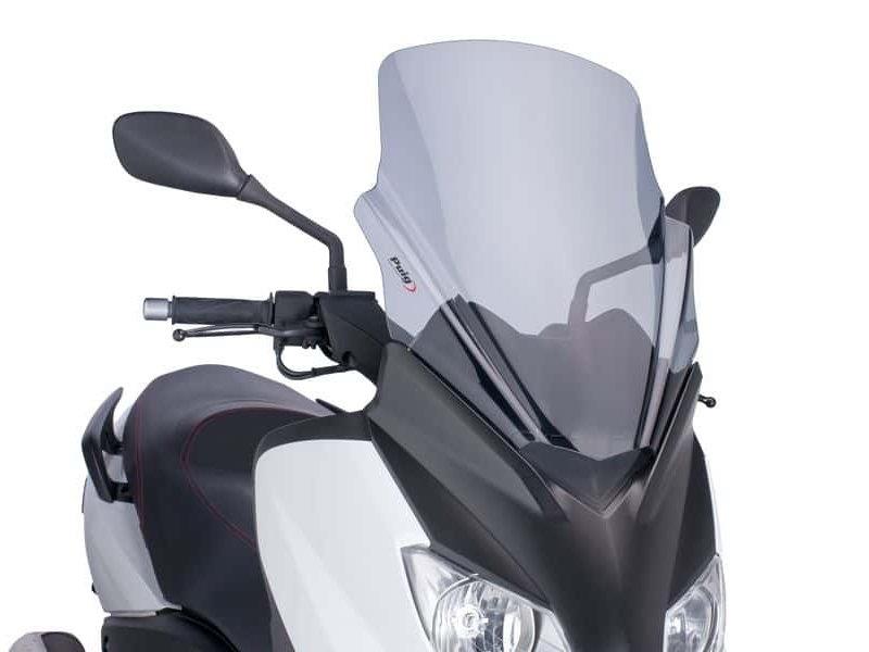 PUIG V-Tech Line Touring Screen Light Smoke for Yamaha XMax 125/250 10-13 6259H