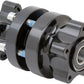 Arlen Ness Cartridge Hub Black Dual For HD FLTRXSE 1977 08-24 71-600