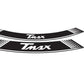 Puig Wheel Rim Stickers White 005CH