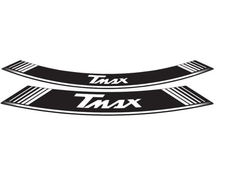 Puig Wheel Rim Stickers White 005CH
