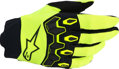 ALPINESTARS Youth Full Bore V2 Gloves YELLOW/BLK 2025 Model