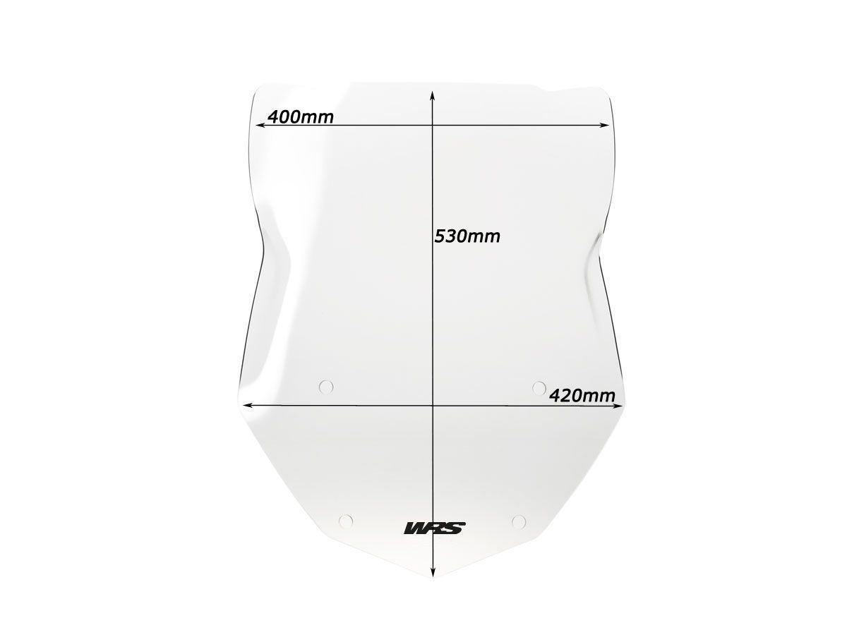WRS Windscreen Tour BMW R1250gs Clear Bm008t