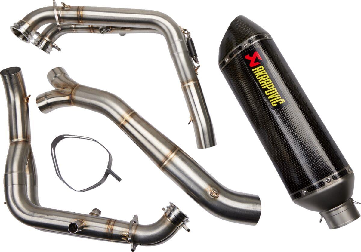 AKRAPOVIC Racing Line Exhaust System SS/CF BMW S1000RR 10-14 S-B10R1-RC