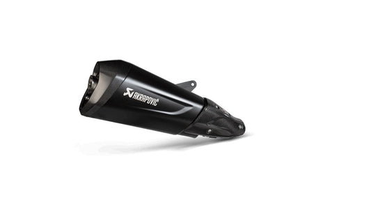 Akrapovic Slip-On Line Muffler Scooter SS Black For Vespa GTS 300 HPE 21-24 S-VE3SO10-HZDFBL
