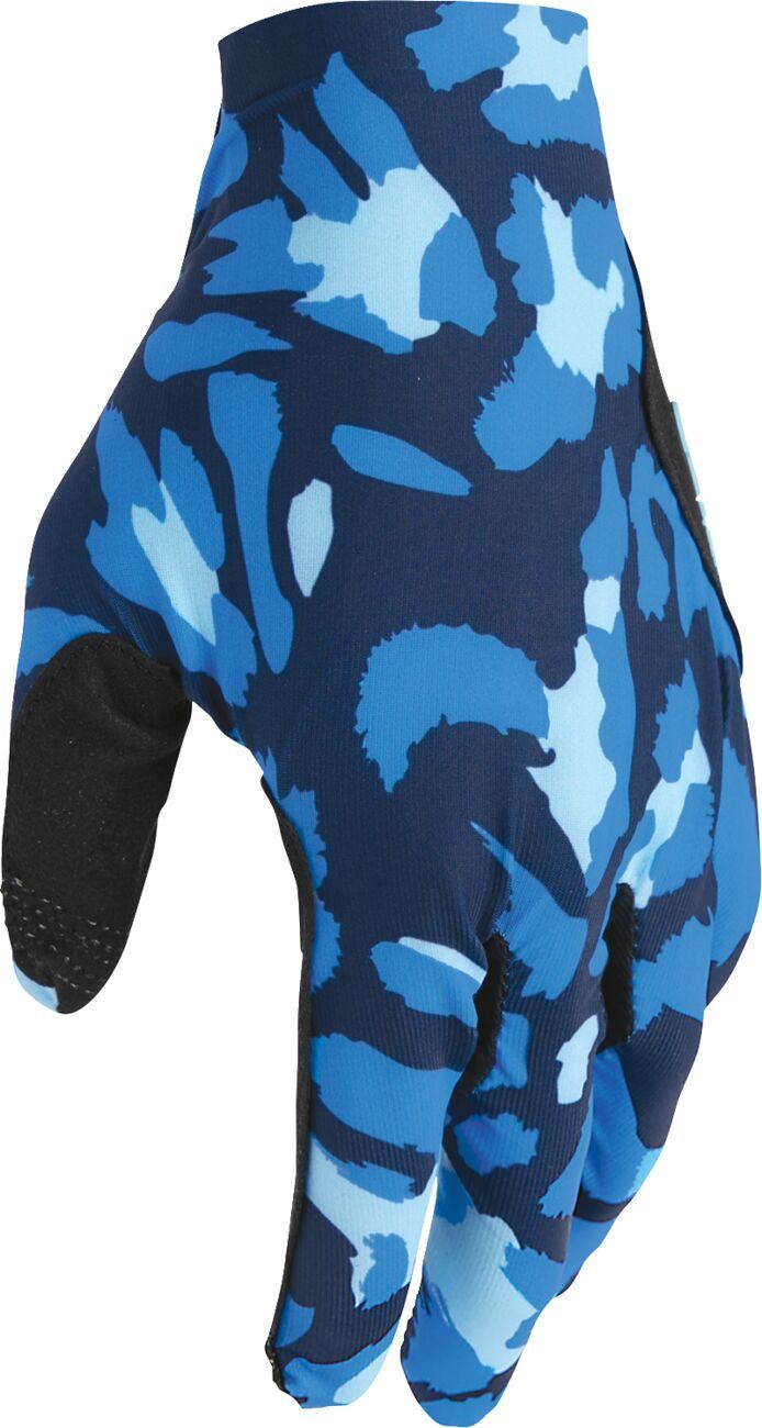 THOR Sportmode Cheetah Gloves Blue/Black