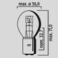 Flosser Replacement Bulb 12V 25/25W For Honda NSR 125 R 1983-2012 392310PK
