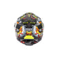 PREMIER HELMETS Typhoon Red/Yellow/Gray Motorcycle Helmet