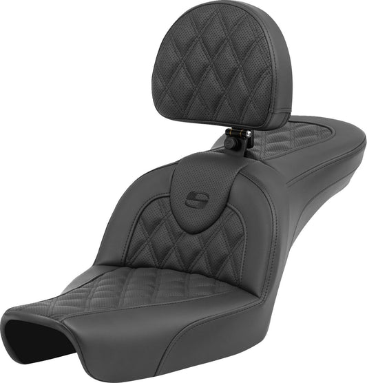 Saddlemen Roadsofa Lattice Stitch Seat For Harley Davidson FXDL 1450 96-03 896-04-182BR