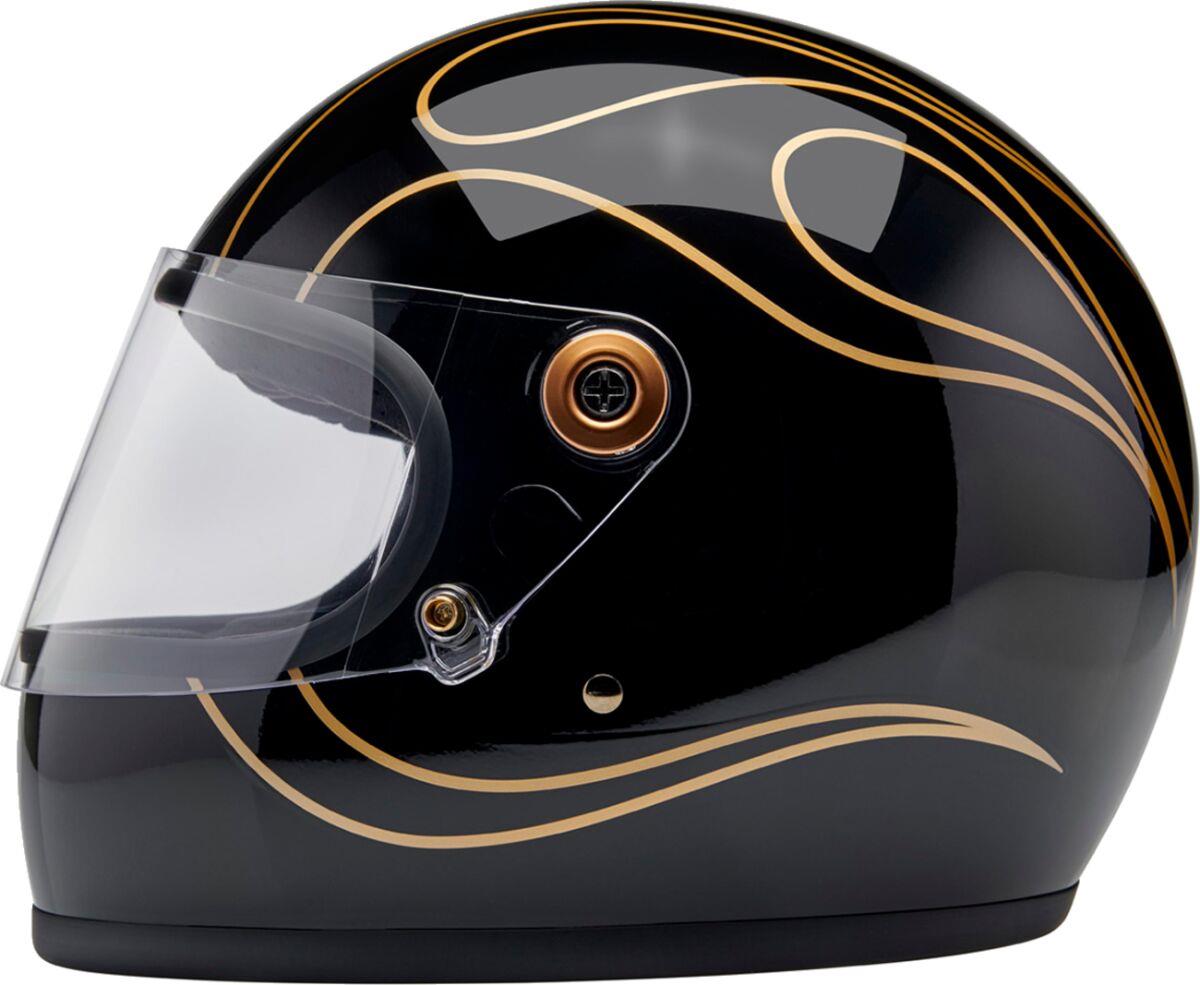 BILTWELL Gringo S Black Motorcycle Helmet