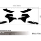 UNIRACING Scratch Saver KTM 890 Adventure TANK BK K49575