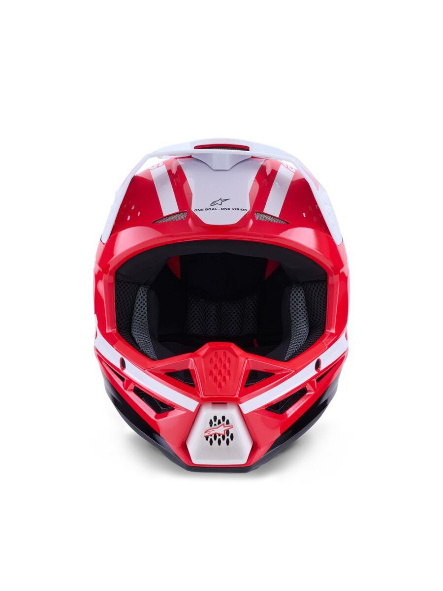 ALPINESTARS SM3 Heat Helmet RED/WH/BLK 2025 Model