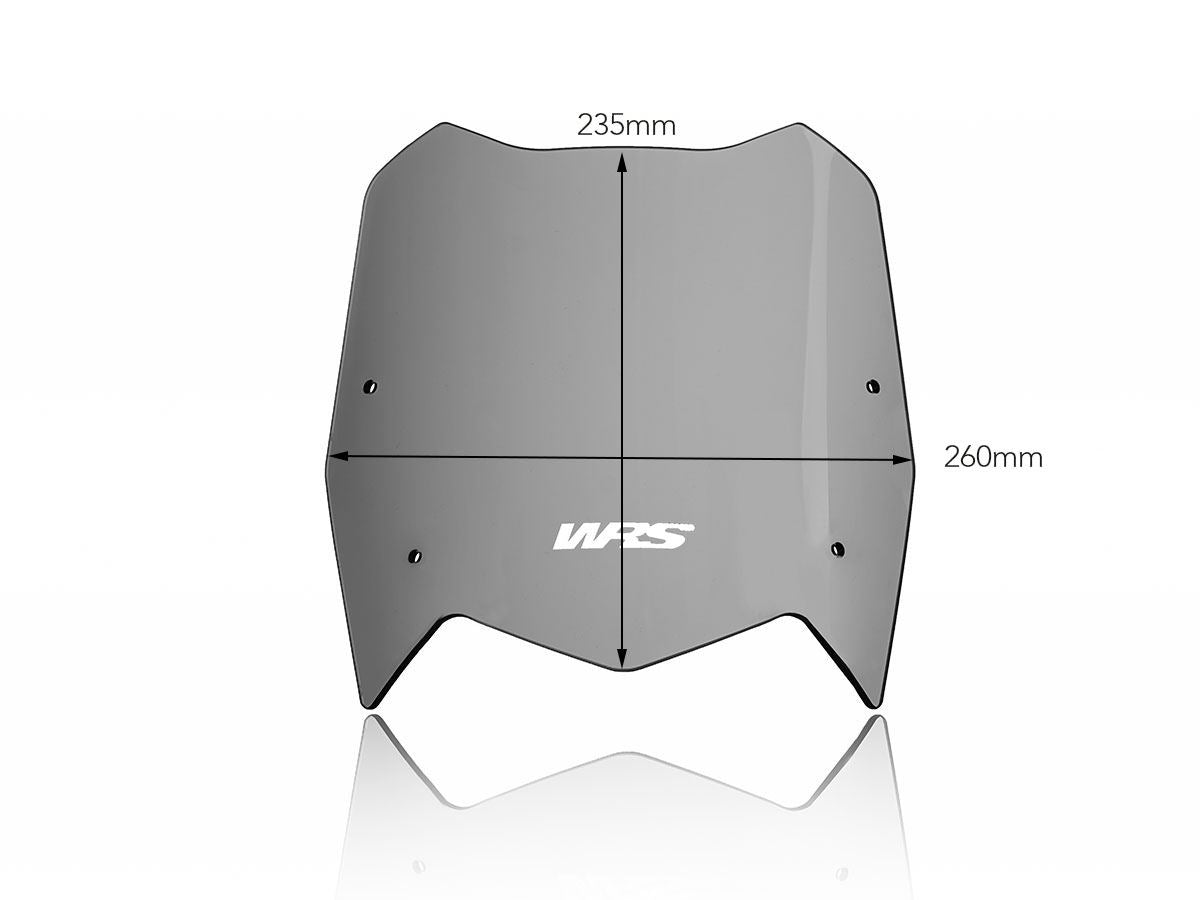WRS Sport Scrn Ten700 Yamaha XTZ 690 Dark Smoke Ya017fs