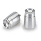 PUIG Speed Bar Ends Silver for Yamaha YZF R1/M/Race/R6/R7 16-25 21400P