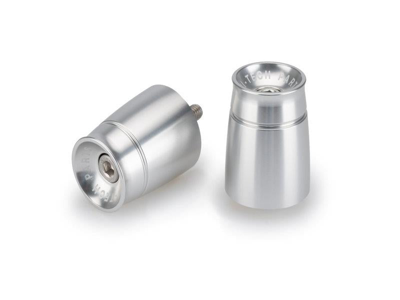 PUIG Speed Bar Ends Silver for Yamaha YZF R1/M/Race/R6/R7 16-25 21400P