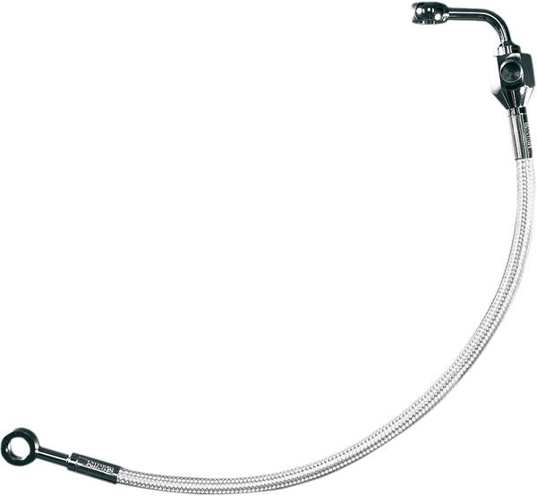 Magnum Shielding Braided Rear Brake Line Kit For Harley FLSTC 1340 87-99 5609